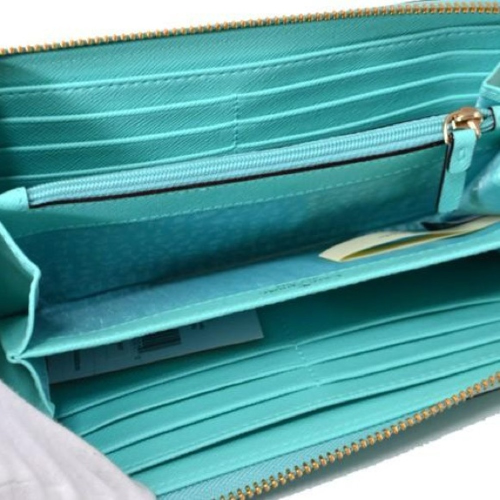 NWT Kate Spade Coated Leather Ice Cream LIMITED EDITION Wallet in Minticepop NWT - Picture 10 of 11